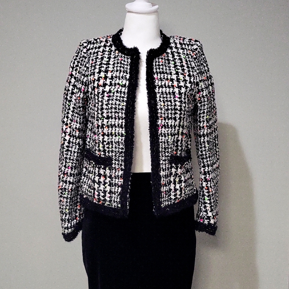 The Kooples Cupcake Tweed Blazer